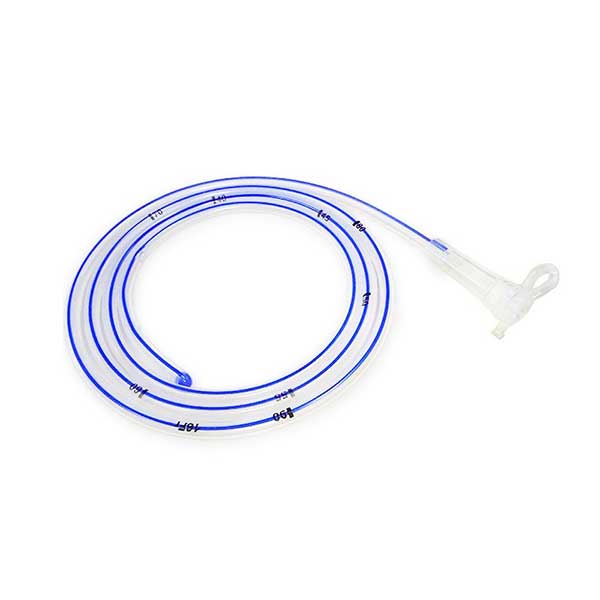 Silicone stomach feeding tube